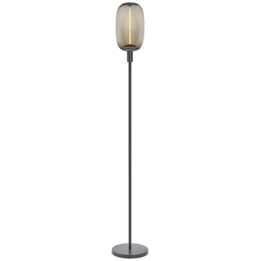 LEDVANCE vloerlamp Decor Stick E27, hoogte 146cm, donkergrijs