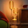 LEDVANCE vloerlamp Decor Stick 3-lamps. Hoogte 78cm, beige
