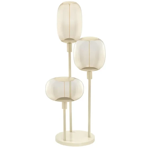 LEDVANCE vloerlamp Decor Stick 3-lamps. Hoogte 78cm, beige