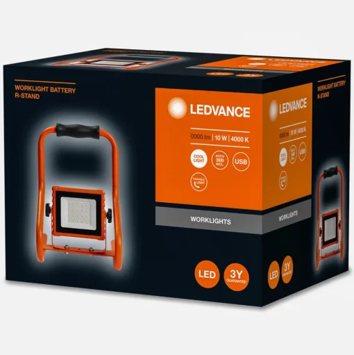 LEDVANCE Worklight Battery LED werklamp 10 W