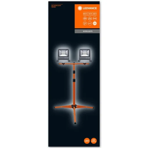 LEDVANCE Worklight LED bouwlamp statief 2 x 50W