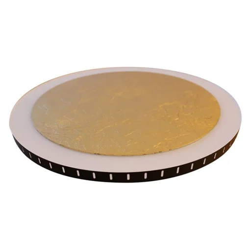 LED-wandlamp Moon Ø 30 cm, goud
