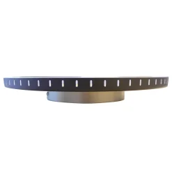LED-wandlamp Moon Ø 30 cm, goud