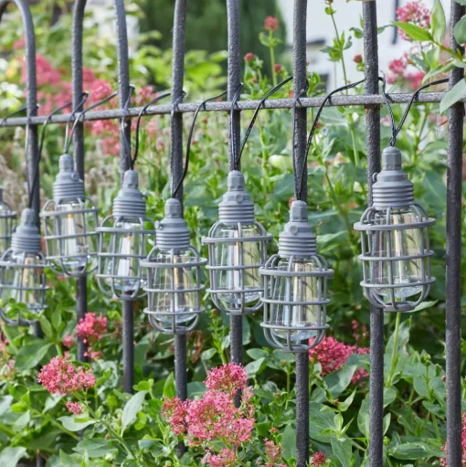 LED-zonnelichtketting Anglia 365, 10-lamps, IP44