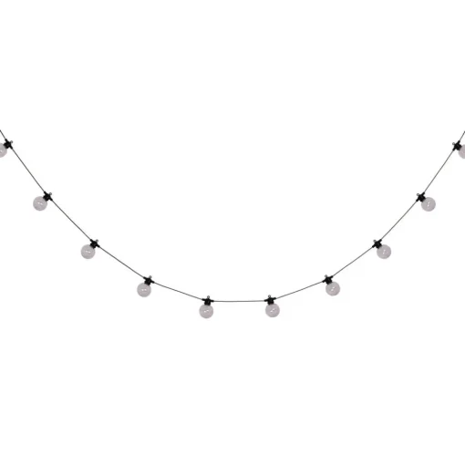 LED-zonnelichtketting CADENA, RGB, zwart, 10-lamps, 10 m