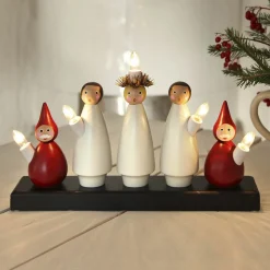 Leuke kandelaar Luciakor, 5-lichts