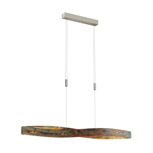 Lian LED hanglamp met geoxideerd oppervlak