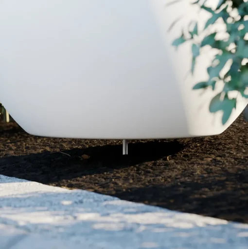 Lichtbol Cumulus L voor in de tuin, Ø 60 cm