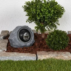 Lichtgevende solarsteen Lior met LED