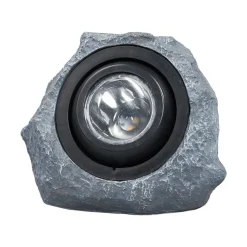 Lichtgevende solarsteen Lior met LED