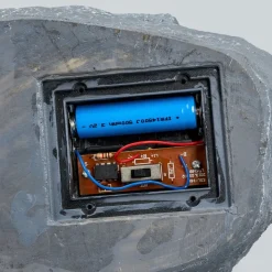 Lichtgevende solarsteen Lior met LED