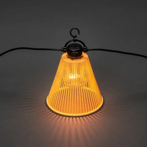Lichtketting Biergarten uitbreiding kappen geel