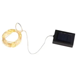 Lichtketting Ece, transparant, 13,5 meter