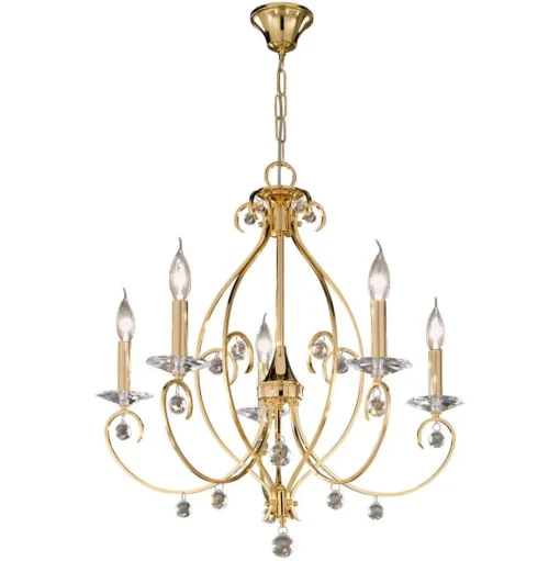 5-lichts kroonluchter CARAT