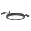 LIGHTME LED inbouwlamp Aqua Plano IP44 zwart