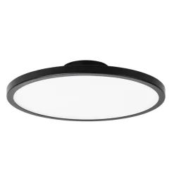 LightMe LED plafondlamp Aqua Ø 30,2cm zwart