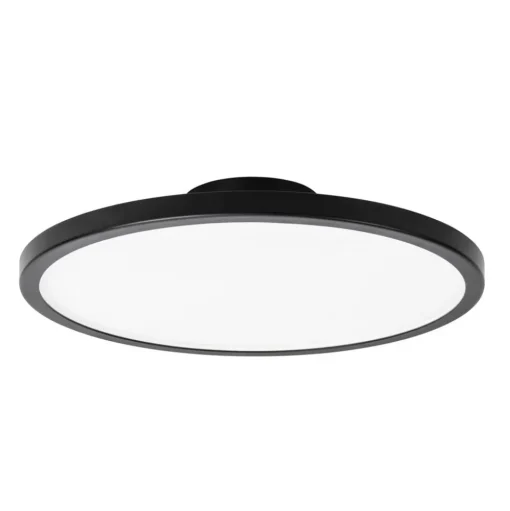 LightMe LED plafondlamp Aqua Ø 30,2cm zwart