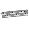 Lightme LED spiegellamp Aqua down chroom 3-lamps