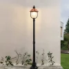 Lindby buitenlamp Clint, 177cm, metaal, zeewaterbestendig, E27