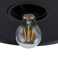 Lindby buitenwandlamp Bilma, roestkleurig, glas, 29 cm