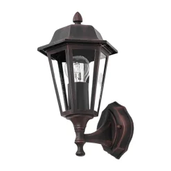 Lindby buitenwandlamp Lamina, fitting, lantaarn, E27