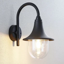 Lindby buitenwandlamp Nalevi, 41cm, zeewaterbestendig, E27, IP44