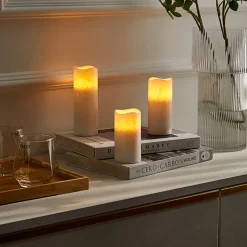 Lindby Candora LED kaars 3 per set afstandsbed.