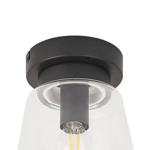 Lindby Carmalin glazen plafondlamp