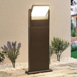 Lindby Cathalena LED tuinpadverlichting in donkergrijs