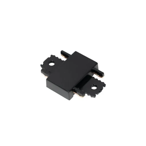 Lindby connector Lumaro, 180°, zwart, kunststof, set van 2