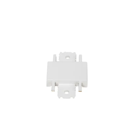 Lindby connector Lumaro, 180°, wit, kunststof, set van 2