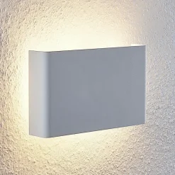 Lindby Dilip wandlamp van staal, wit