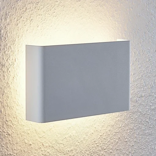 Lindby Dilip wandlamp van staal, wit