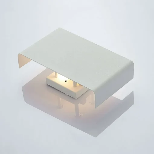 Lindby Dilip wandlamp van staal, wit