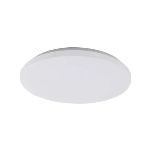 Lindby Doki LED buiten plafondlamp, 34 cm, wit, kunststof
