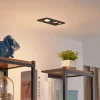 Lindby downlight Thorid, zwart, 19 x 10 cm, 2-lamps, GU10