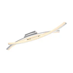 Lindby Elarit LED plafondlamp, verchroomd