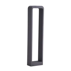 Lindby Emima LED tuinpadverlichting, 80 cm, antraciet, aluminium