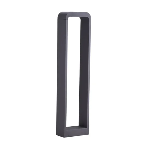 Lindby Emima LED tuinpadverlichting, 80 cm, antraciet, aluminium