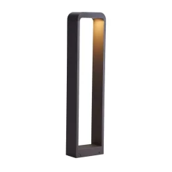 Lindby Emima LED tuinpadverlichting, 80 cm, antraciet, aluminium