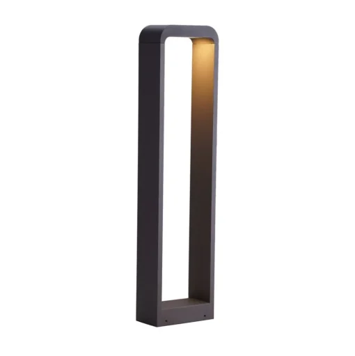 Lindby Emima LED tuinpadverlichting, 80 cm, antraciet, aluminium