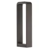 Lindby Emima LED tuinpadverlichting, 60 cm, antraciet, aluminium