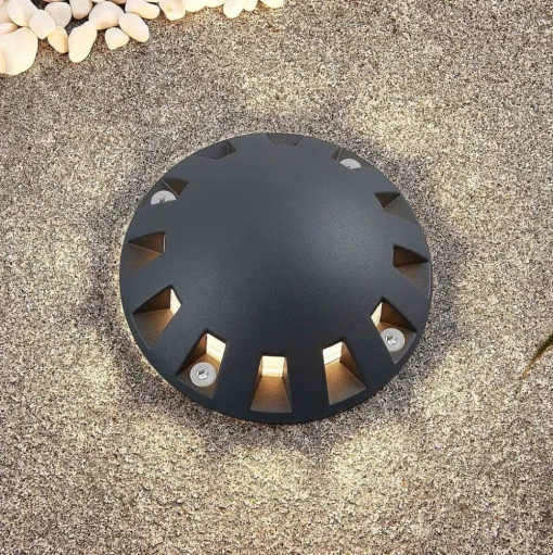 Lindby Emiro LED vloeropbouwlamp, overrijdbaar