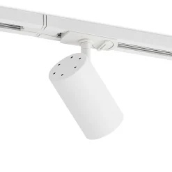 Lindby 1-fase railsysteem Linaro, GU10, 5-lamps, wit