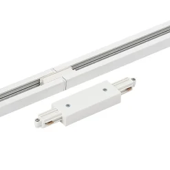 Lindby 1-fase railsysteem Linaro, GU10, 5-lamps, wit