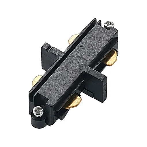 Lindby 1-fase railsysteem Linaro, GU10, 10-lamps zwart