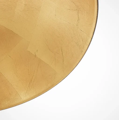 Lindby gebogen vloerlamp Emilienne, zwart, goudkleurig, 180 cm