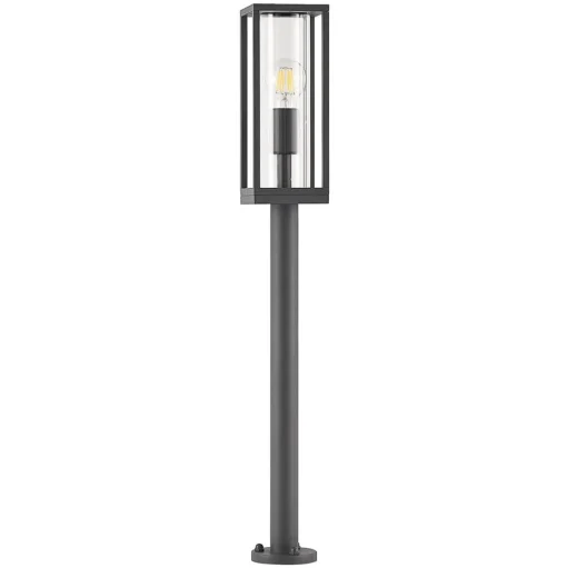 Lindby Giavanna tuinpadverlichting, 80 cm, antraciet, IP44, E27
