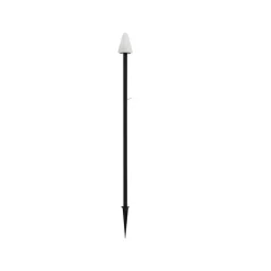 Lindby grondspies lamp Selinda, zwart, hoogte 100 cm