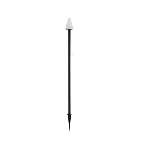 Lindby grondspies lamp Selinda, zwart, hoogte 100 cm